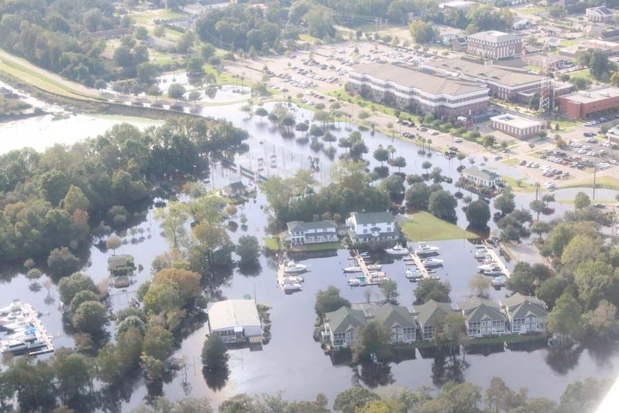 Aerial photos of flooding in Conway area Oct 9 2015 Gallery