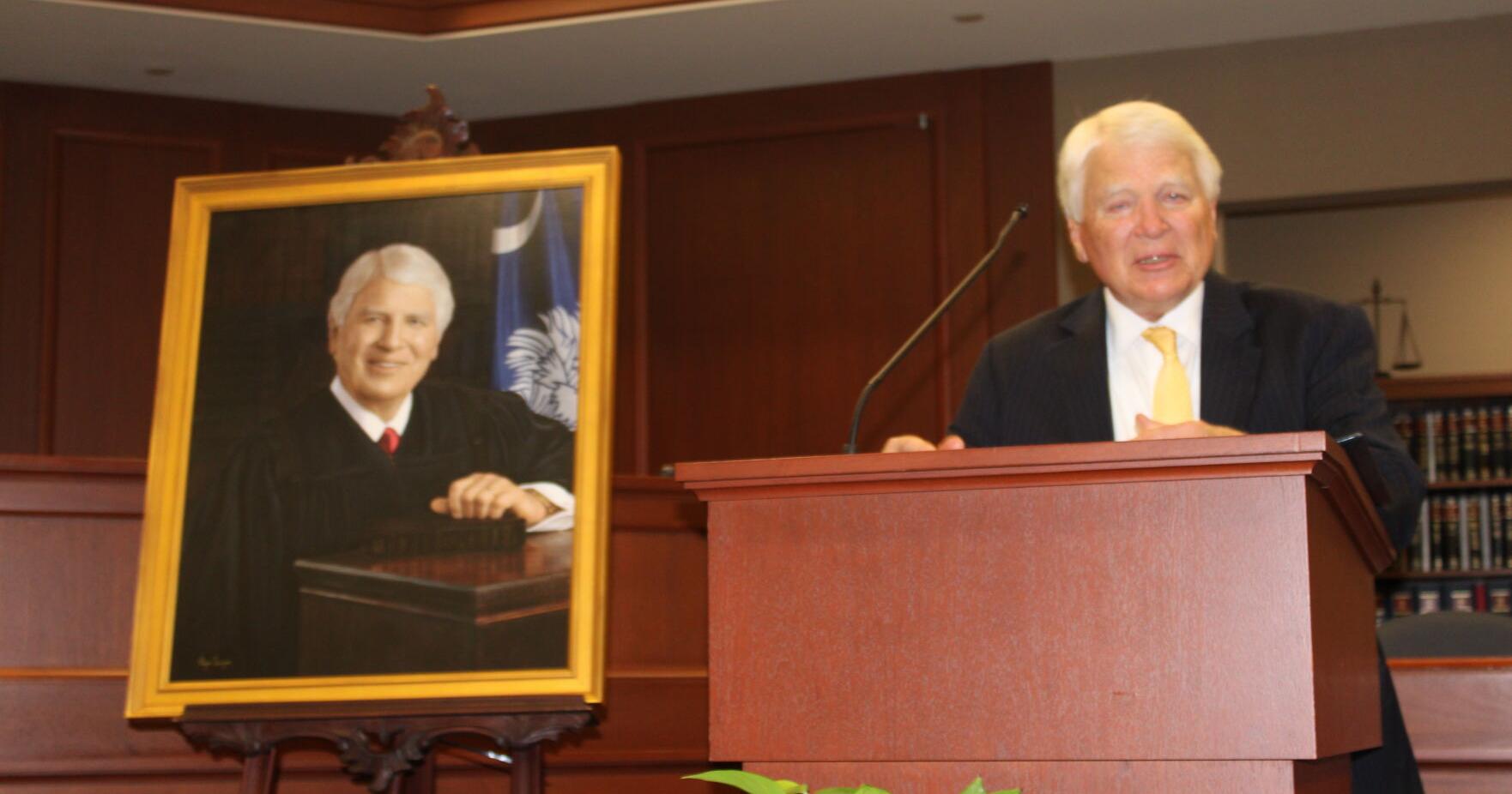 Retired Horry County SC judge honored with portrait | News - Vimarsana News