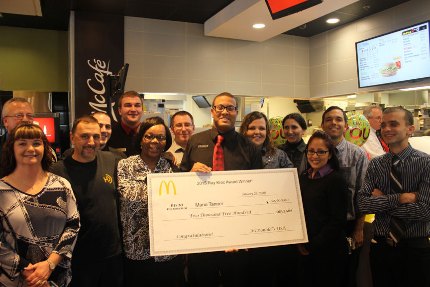 McDonald's manager in Carolina Forest wins prestigious Ray Kroc award