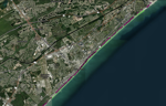 Map of 2025-26 Beach Renourishment Project