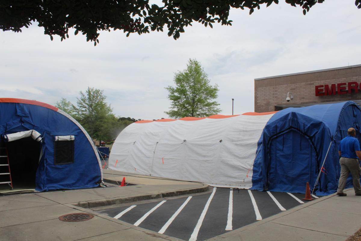 Conway Medical Center Erects New Triage Tents To Be Prepared For Increasing Covid 19 Testing News Myhorrynews Com