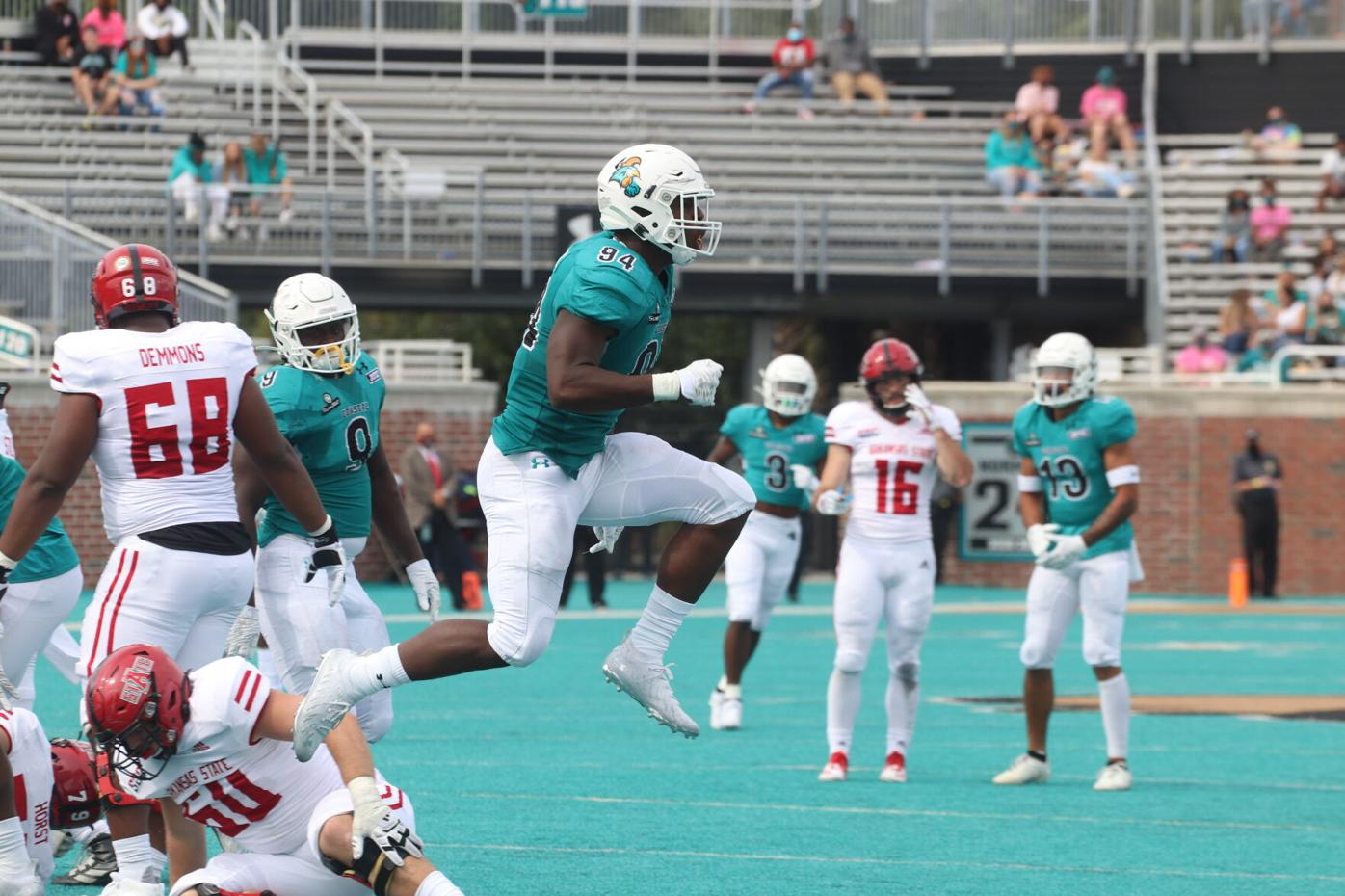 Family and football: The journey of a CCU defensive end becoming