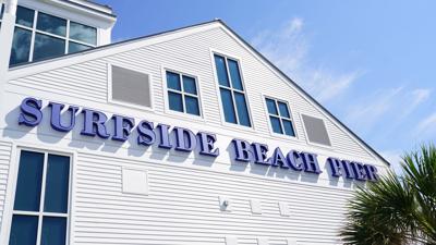 Photo project 17 Surfside Beach pier sign