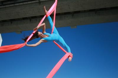 Surfside Beach aerialist