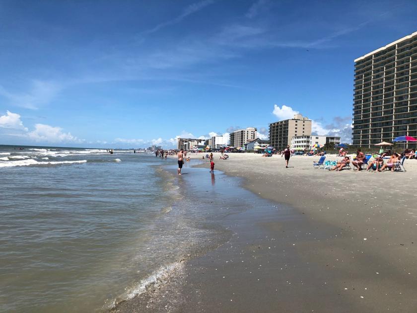 North Myrtle Beach Reopens Its Beaches Rolls Back Bag Ban