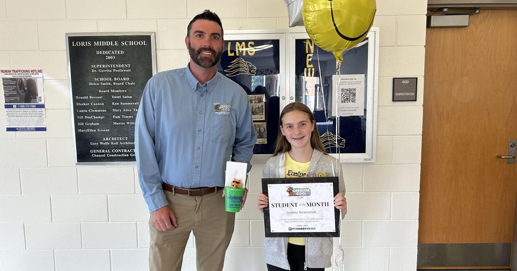 April 2023 Student of the Month