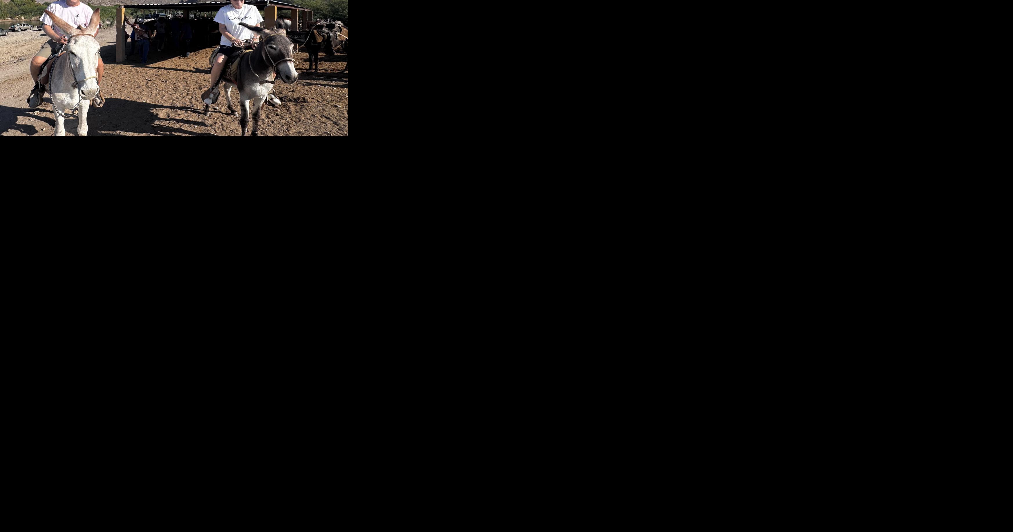 Column: A donkey ride and lunch in old Mexico