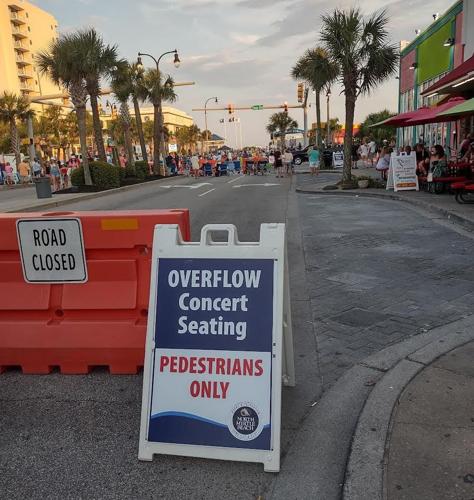 Music on Main restrictions