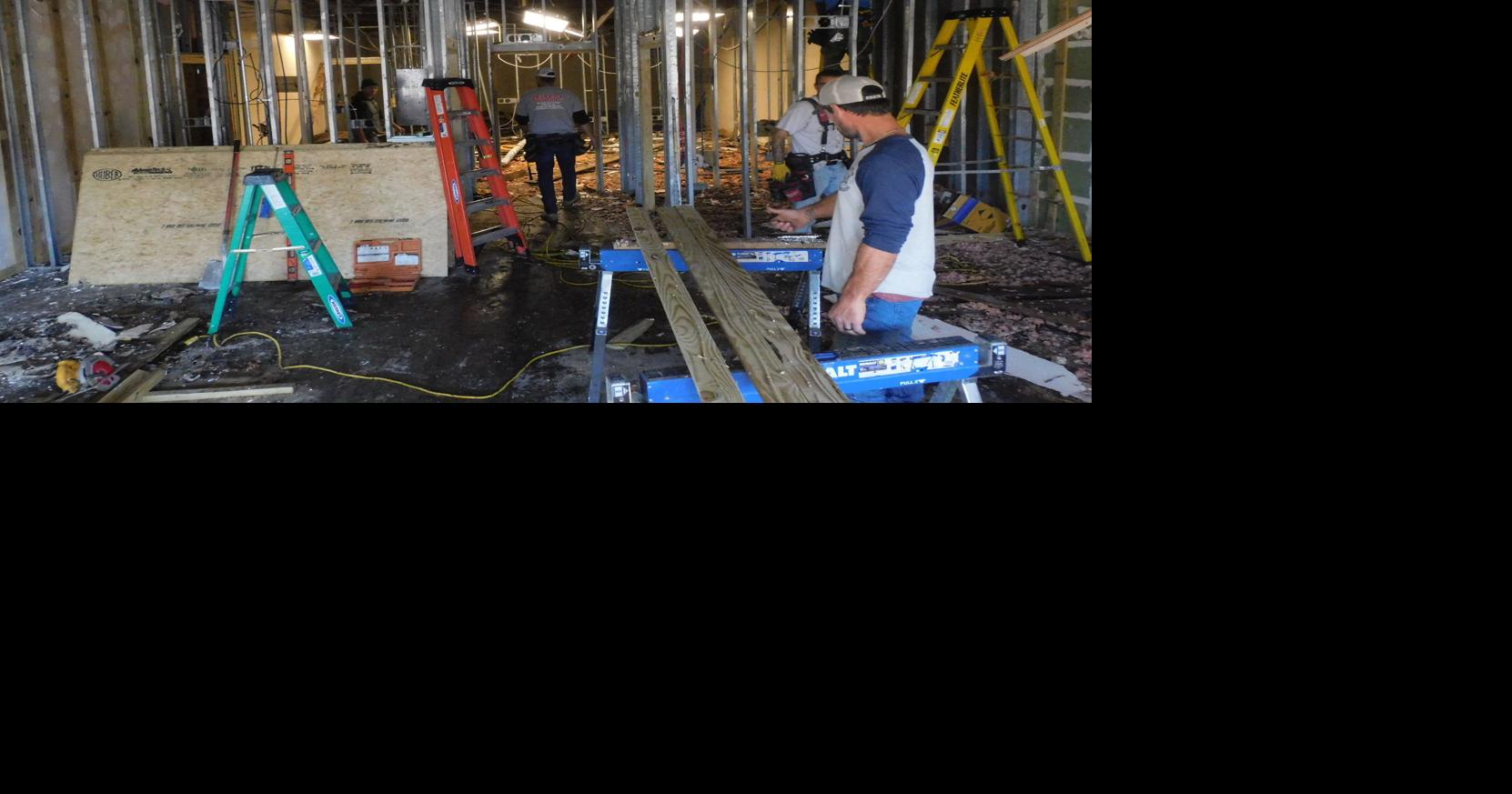 Work to repair Loris City Hall is underway Loris