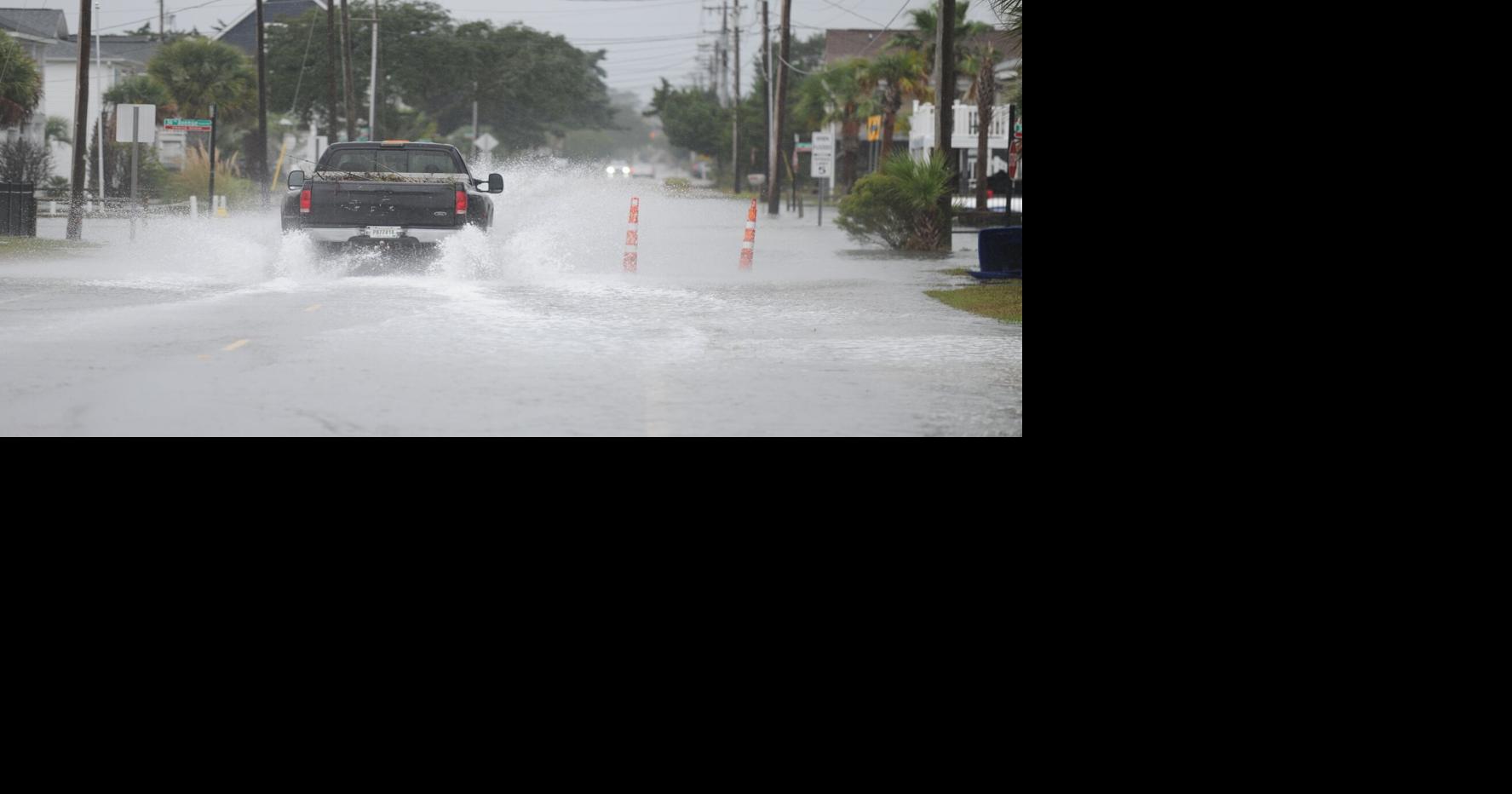 Rain, tides bring flooding to North Myrtle Beach | News | myhorrynews.com