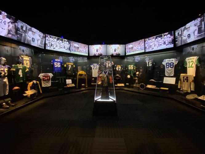 pro football hall of fame exhibits