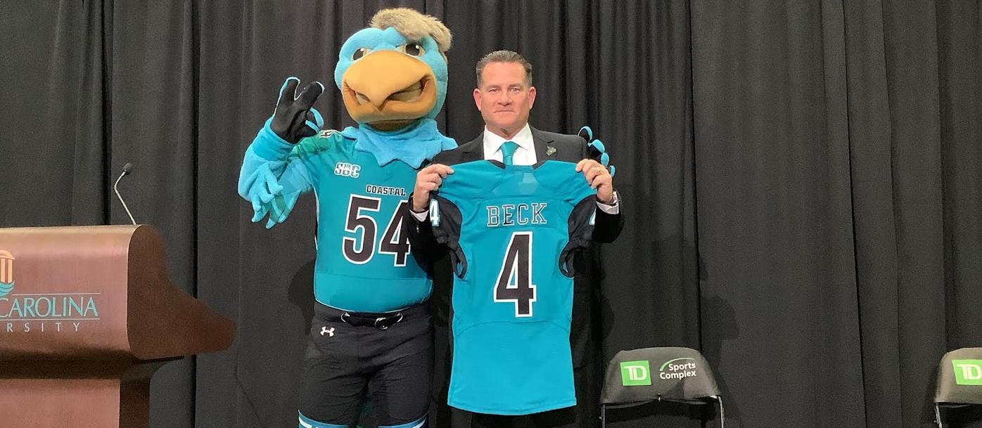 I've waited too long for this.' CCU introduces new football coach Tim Beck  | College | myhorrynews.com