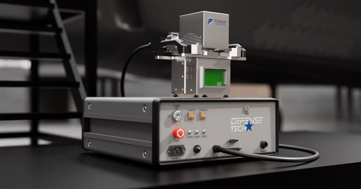 Laser Photonics and Fonon Technologies Highlight Compact Laser Marking Solution for Defense Logistics Support