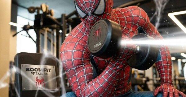 BOOMFIT PREMIUM Krasnodar Severny hosts a superhero-themed promotional event