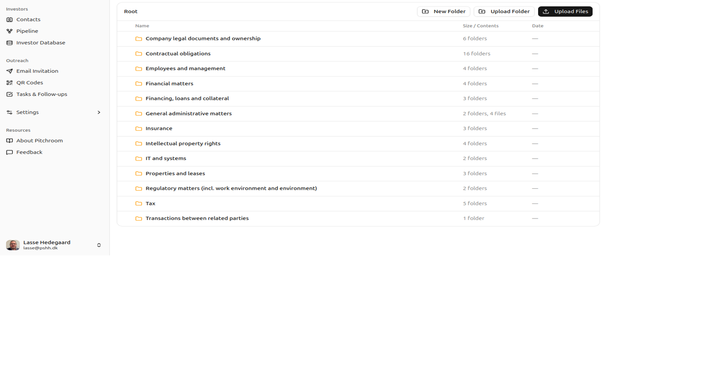 Pitchroom Launches EU-Hosted All-in-One Fundraising Platform for Startups - Combining CRM, Dataroom & Outreach Tools