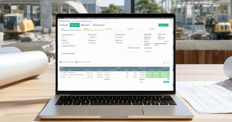 Bauwise Launches Construction Tender Management Capability
