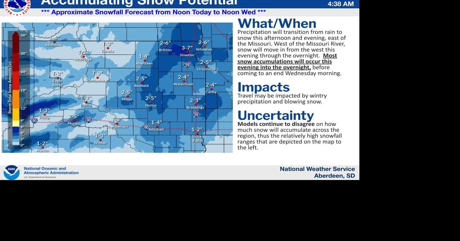 Blizzard Warning Issued for NE South Dakota Local News