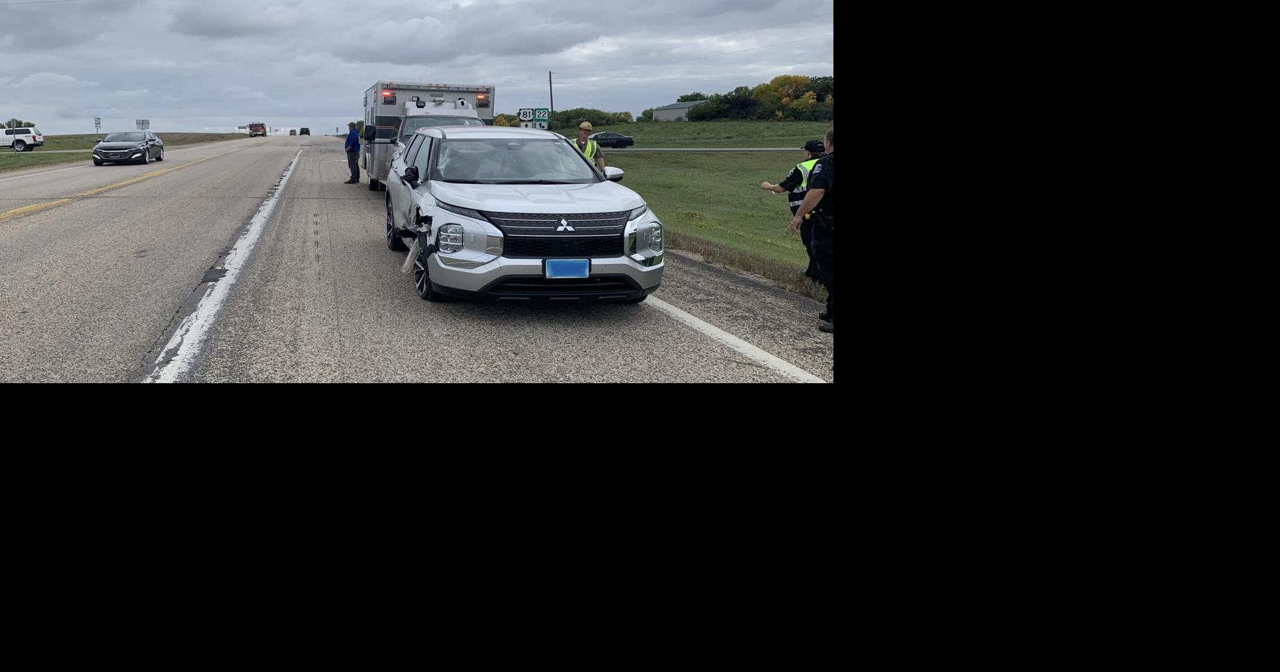 Two-vehicle crash in Hamlin County shuts down Highway 81 "briefly ...