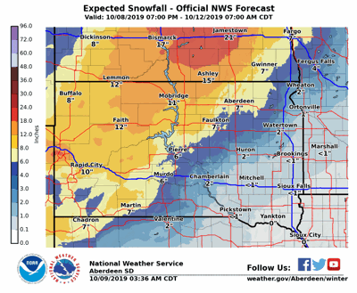National Weather Service Issues Winter Storm Watch For Parts Of