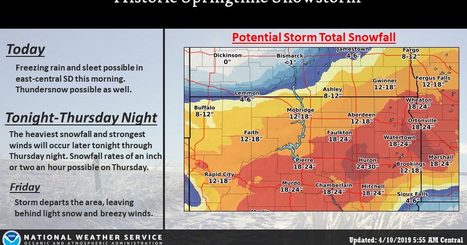 Major Winter Storm Brings Heavy Snow And Rain To The Plains | Local ...