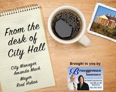 from the desk of city hall