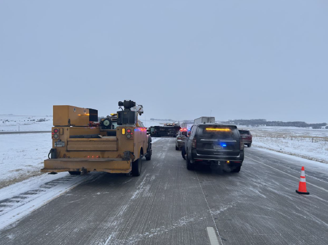 Emergency Crews Respond to Rollover Crash on Interstate 29 | Local News ...