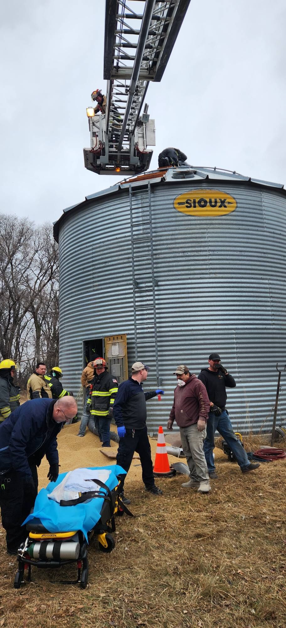 Milbank Fire & Rescue Saves Man Trapped in Grain Bin | Local News ...