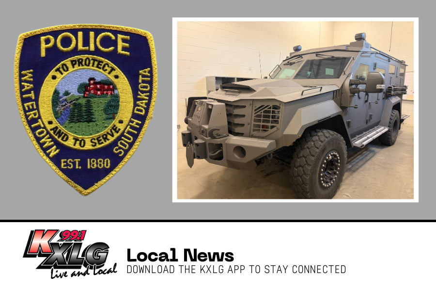 Watertown Police Department Introduces New Armored Rescue Vehicle ...