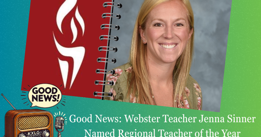Good News: Webster Teacher Jenna Sinner Named Regional Teacher of the Year | Local News