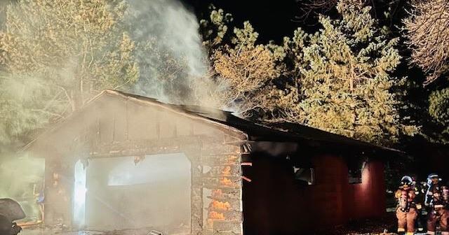 Late Night Fire Destroys Garage and Vehicle in Watertown | Local News ...