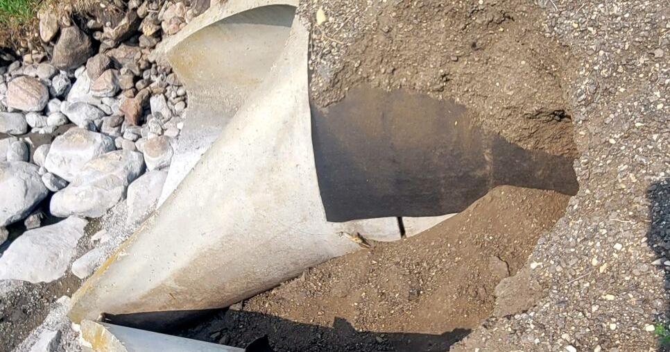 Road Closure: Flood culvert and road repair on County Road 6 near Waverly - Vimarsana News