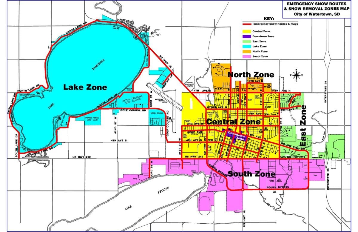 NEW Watertown Snow Removal Policies, Procedures, and Zone Map guides