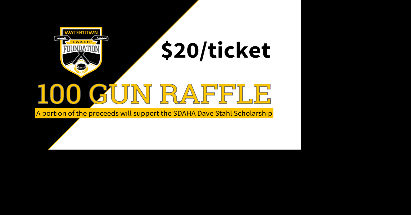 Good News: Take a shot at the Watertown Laker Foundation 100-gun raffle ...