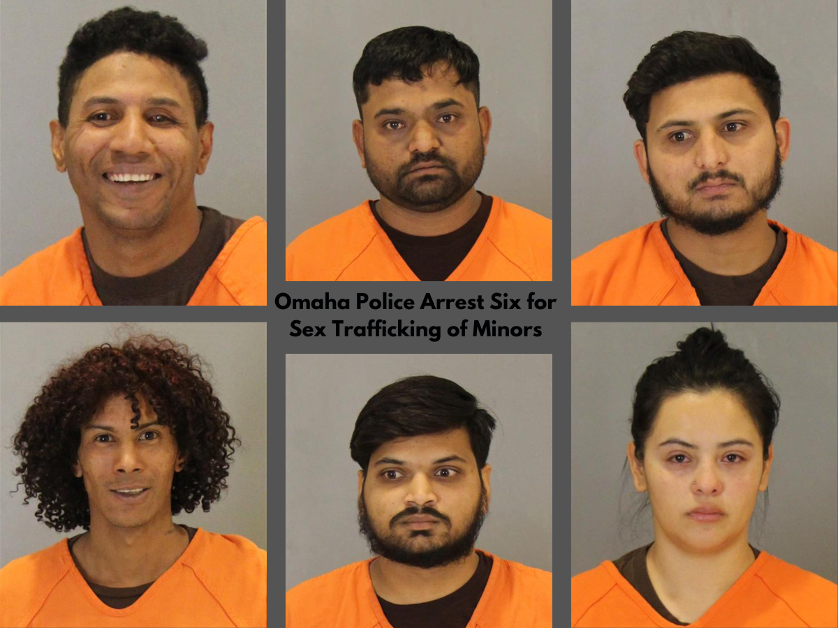 Omaha Police Arrest Six for Sex Trafficking of Minors State News