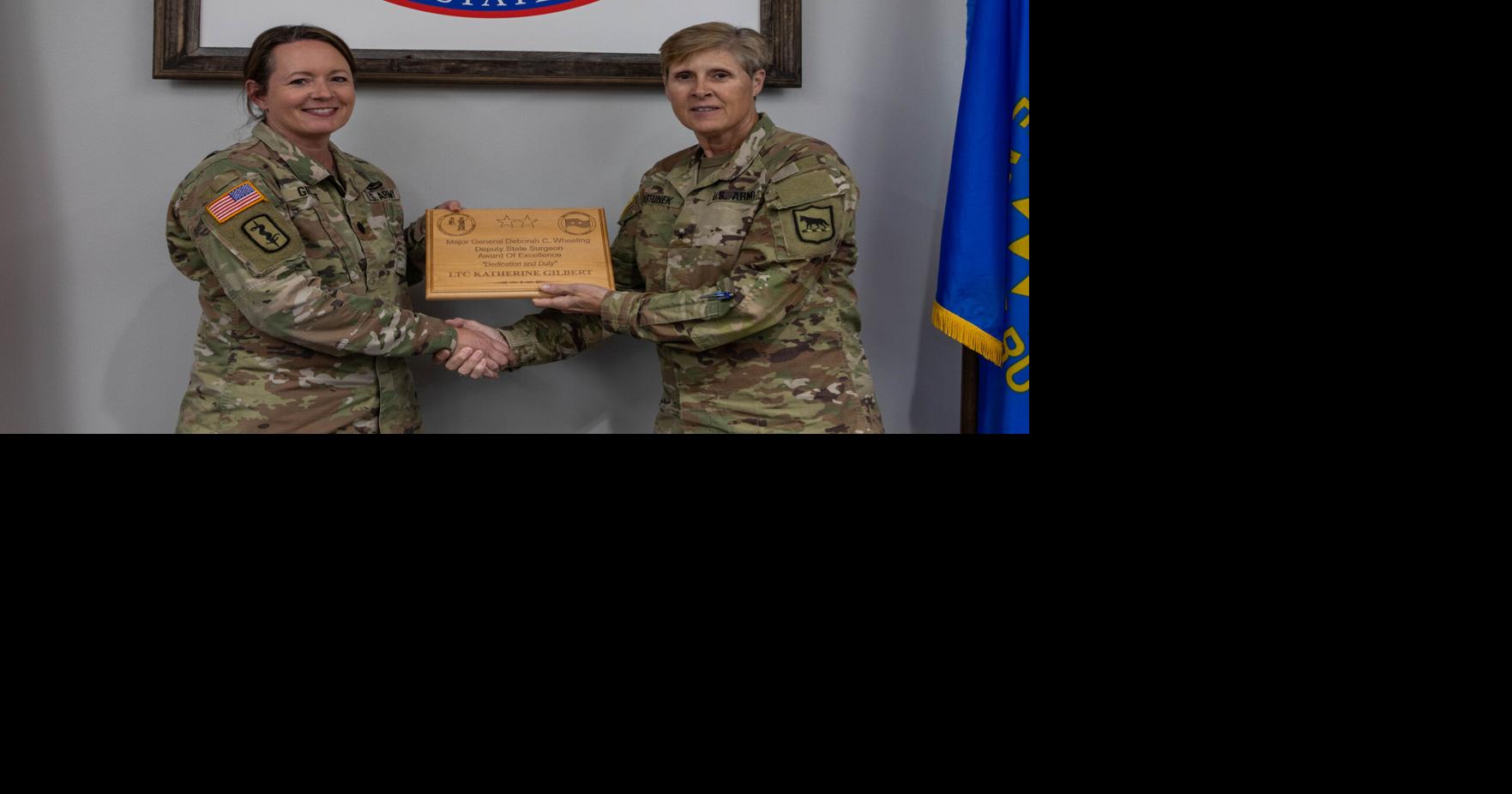 Lt. Col. Kathy Gilbert of the South Dakota National Guard receives national award | State News