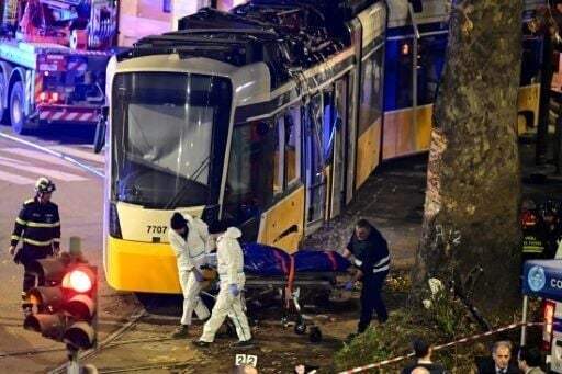 Two killed, dozens injured as tram derails in Milan