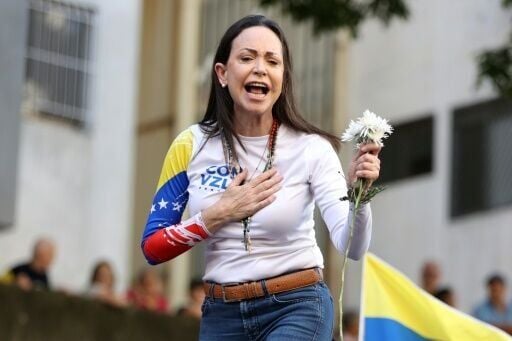 Opposition leader Maria Corina Machado accused acting leader Delcy Rodriguez of persecution