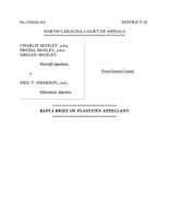 Reply brief filed in appellate court decision awaited by Mosley, the nation