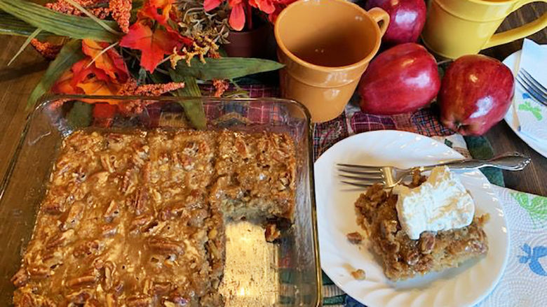 Apple Pecan Dessert Squares