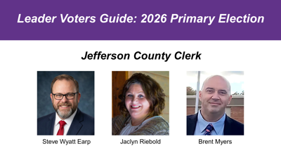 voters guide: 2025 primary election county clerk