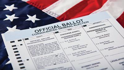 general election ballot graphic