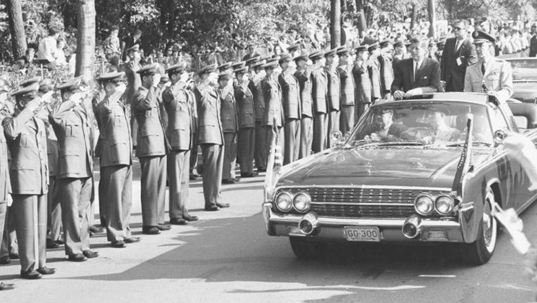 Arthur Wehner's photo of President John F. Kennedy's visit to berlin in June 1963.