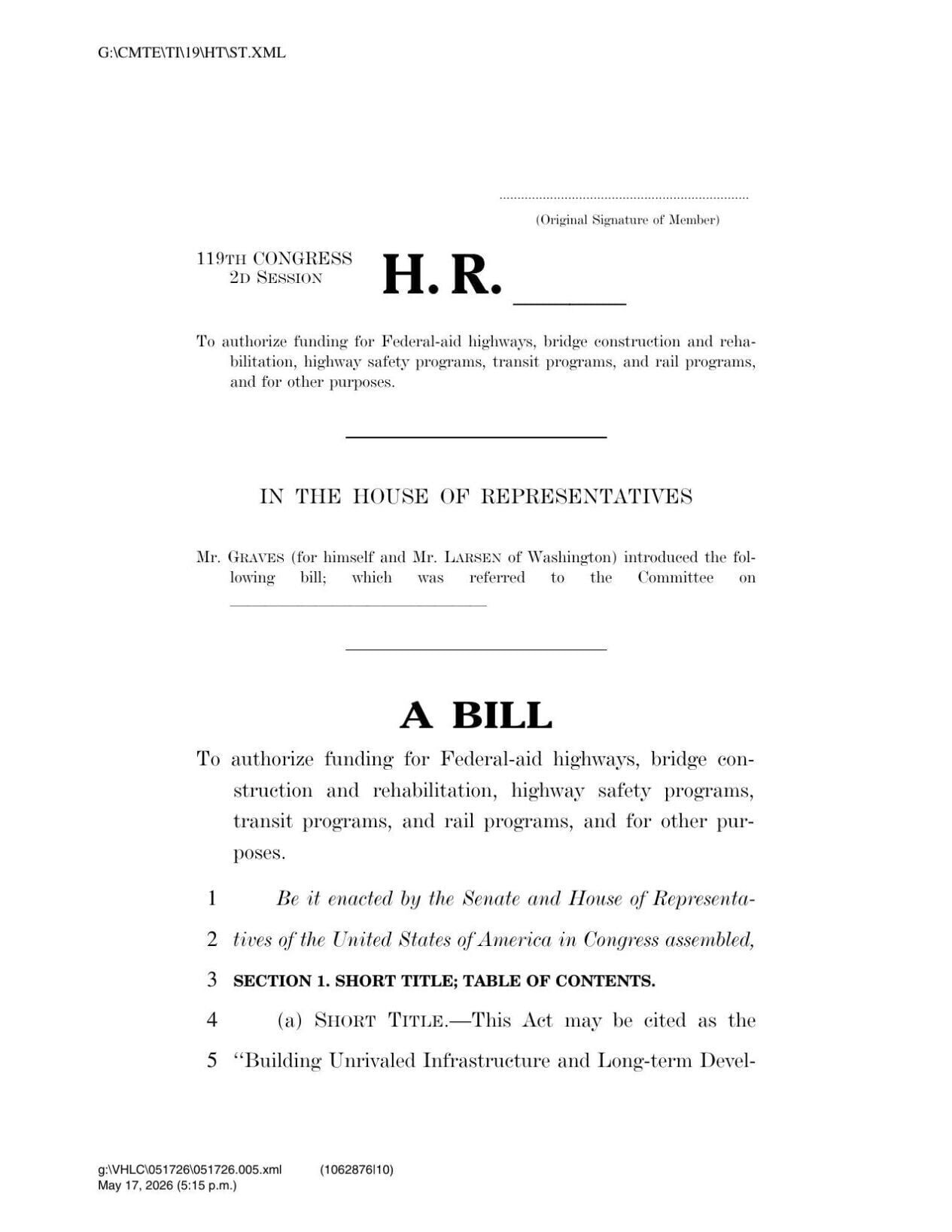 FNF - NC - BUILD America 250 Act