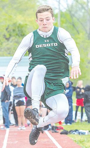 Mayson DeRousse, De Soto long jump