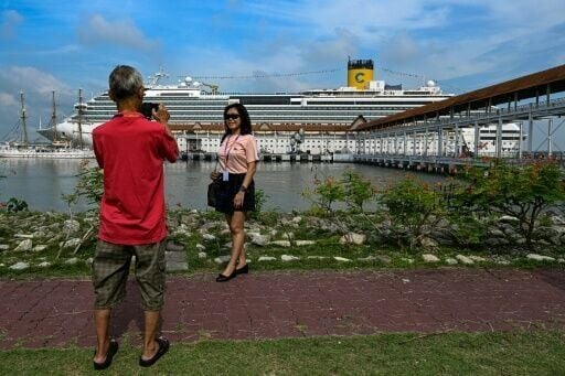 The Costa Serena pictured in Malaysia in 2024