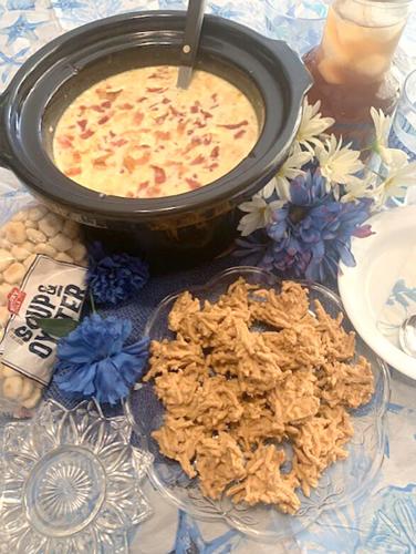 My Leader Yummy: Loaded Seafood Chowder and Butterscotch Crunchies