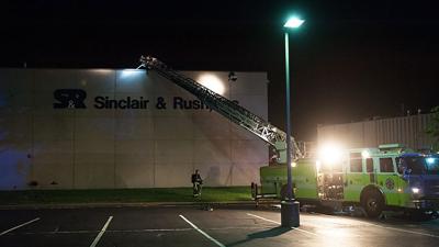 A furnace started a fire at Sinclair & Rush in Arnold on Tuesday night.