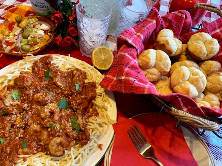 My Leader Yummy – Seafood Spaghetti, Cloverleaf Rolls | Recipes |  