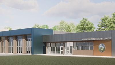 The Sheriff’s Office recently released a preliminary architectural rendering of the outside of the new facility to be built on 6.4 acres on Lions Den Road west of Old Lemay Ferry Road in Imperial.