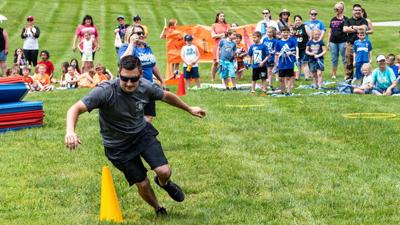 Sam Hart runs the course 2021